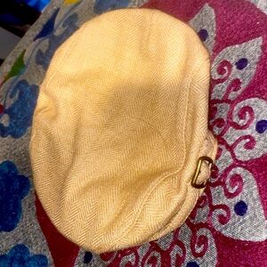 NWT Janie & Jack Special Occasion Wool Newsboy Cap Hat Size O-6M